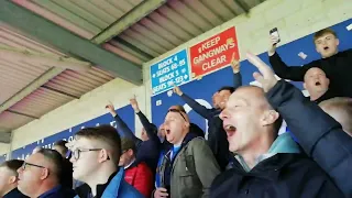 Wigan Athletic Fans Chanting as we BEAT in-form Lincoln! | 13/04/2024 🔵⚪