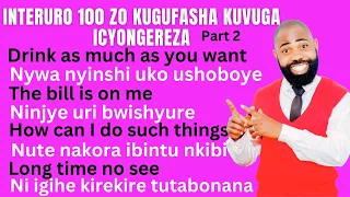 L114: IGA KUVUGA ICYONGEREZA II INTERURO ZIFASHA KUVUGA ICYONGEREZA II DAILY ENGLISH SENTENCES PART2