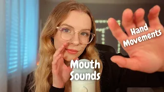 ASMR | PURE MOUTH SOUNDS + HAND MOVEMENTS (Wet & Dry) FAST & AGGRESSIVE *Tingly*