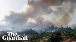 Spain: thousands evacuated from La Palma amid widespread forest fires