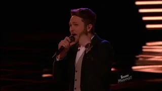 The Voice 2014 Live Playoffs   Luke Wade   Let's Get It On