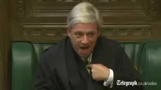 Speaker tells SNP to stop clapping and 'show some respect'