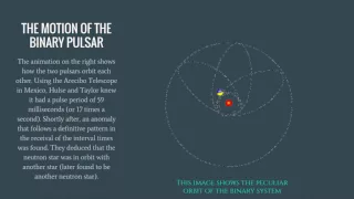 My Astronomy Presentation on PSR B1913+16