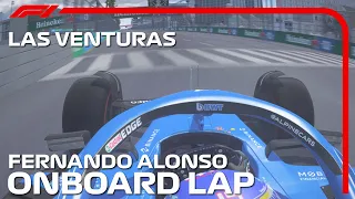 F1 2022 Alpine A522 Fernando Alonso Onboard Around Las Venturas | Assetto Corsa