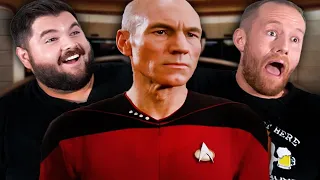 Encounter at Farpoint | First Time Watching Star Trek TNG (S1E1&2)