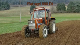 Fiat agri 580 Dt | Cultivating | CAB View Sound