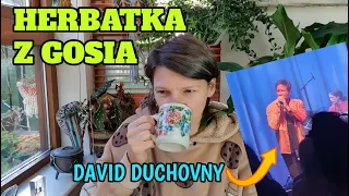 HERBATKA Z GOSIĄ - DAVID DUCHOWNY W EDYNBURGU!