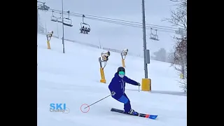 Better Balance On The Outside Ski