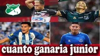 ¿Luis diaz al everton por james cuanto dinero ganaria el junior? - Junior paga premios por teofilo