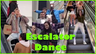 Dancing in Public on the Escalator TikTok Compilation | Shakira Hips Don’t Lie | Viral Dance Videos