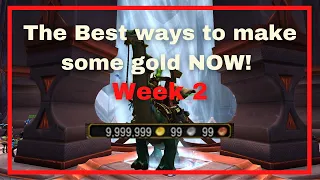 WEEK 2: Best ways to make some gold RIGHT NOW in WoW Shadowlands! Up to 150K/hour - Gold Farming
