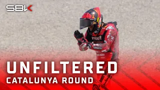 UNFILTERED: If he has a problem, he can come to my box! 🔥 | #CatalanWorldSBK 2023