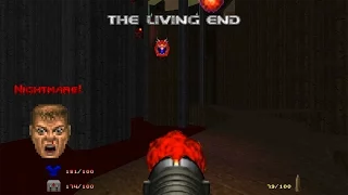Doom 2 Nightmare Walkthrough | Level 29: The Living End