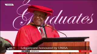 UNISA honours Bishop Dr Engenas Lekganyane