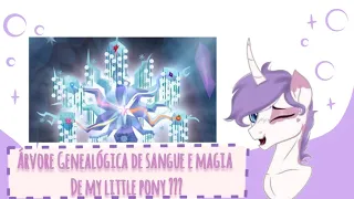 A árvore Genealógica de magia e sangue de mlp ??? (TEORIAS+SUPOSIÇÕES) 💜💫🦄