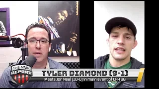 LFA 66: Tyler Diamond talks layoff since TUF and matchup against Jon Neal