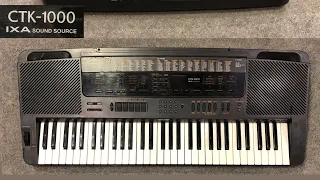 CASIO CTK-1000 IXA sound source (wilson’s music instruments 03371476660)