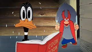 Looney Tunes | Along Came Daffy | Daffy Duck & Yosemite Sam | 1947 | Classic Cartoon