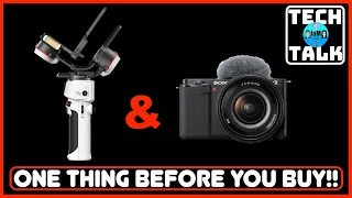 Sony ZV E10 & Zhiyun Crane M3 | One Thing Before you Buy!! 👍🏼😃📷