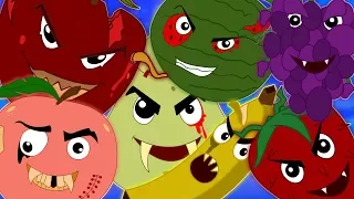 Fruits Song | Learn Fruits | Nursery Rhymes | Scary Videos For Kids