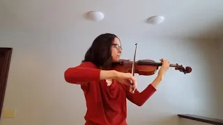 Solo Violin Rendition Of "O Come O Come Emmanuel" By Stephanie Immordino
