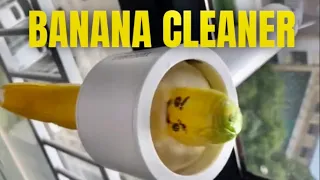 Banana cleaner, how to clean your banana