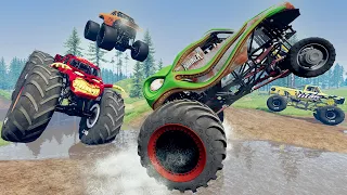 Monster Truck Mud Battle #25 | BeamNG Drive - Griff's Garage