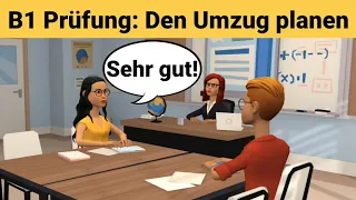 Mündliche Prüfung Deutsch B1 | Gemeinsam etwas planen/Dialog |sprechen Teil 3: Der Umzug