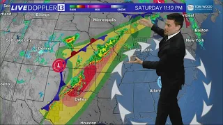 Live Doppler 13 Forecast | 11 p.m. update, April 27, 2024