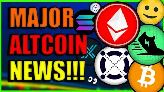 OMG!!! MAJOR ALTCOIN PUMP!!! Bitcoin & Ethereum Soar! Crypto News