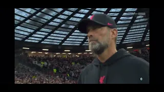 Manchester United vs Liverpool walkout!