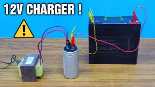 12 Volt 100Ah Battery Charger with UPS Transformer - 220V AC to 12V DC