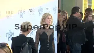 Rosamund Pike at The World's End Los Angeles Premiere Pre...