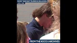 From the KOCO 5 Archives: Dustin Hoffman, Tom Cruise spotted during 1988 filming of ‘Rain Man’ in...