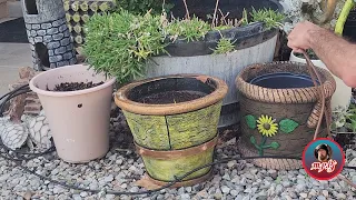 Idea For Watering Pots