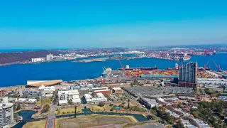 A bird's-eye view of the Durban #pointwaterfront precinct