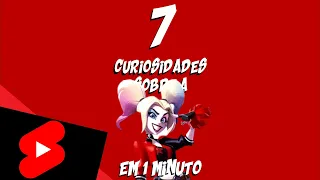 7 Curiosidades sobre a Arlequina em 1 minuto #shorts