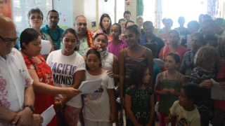 FT Online: Christmas treat for children at CWMH, Suva.