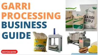 Why You Should Start a GARRI PROCESSING Business in Nigeria or Africa Today!