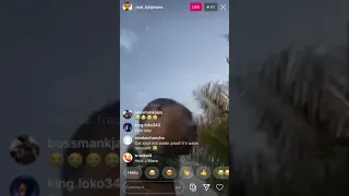 King von join fyb jmane ig live 😱😱🔫🔫must watch