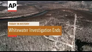 Whitewater Investigation Ends - 2000 | Today In History | 20 Sept 17