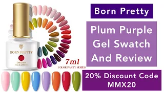 Born Pretty Store - Gel Polish Review || 20% Discount Code MMX20