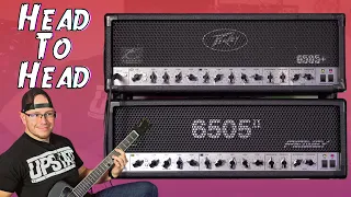 HEAD TO HEAD- Peavey 6505II vs 6505+ - Which One Chugs The HARDEST?!