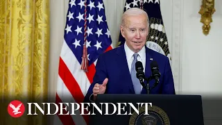 Live: Joe Biden hosts Women's History Month reception at White House