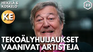 Tekoälyhuijaukset vaanivat artisteja | Heikelä & Koskelo 23 minuuttia | 740
