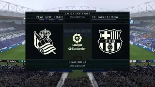 FIFA 22 REAL SOCIEDAD VS BARCELONA LA LIGA PREDICTION