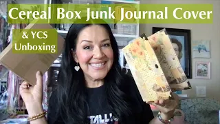 Easy Cereal Box Junk Journal Cover & Embellish With "Your Creative Studio" March Kit - Unboxing