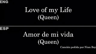 Love of my Life (Queen) — Lyrics/Letra en Español e Inglés