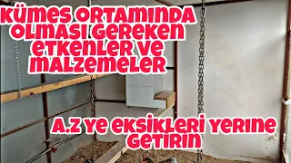 KÜMES ORTAMINDA OLMASI GEREKENLER!~A.Z YE EKSİKLERİ GİDERİN!~DETAYLI ANLATIM!!