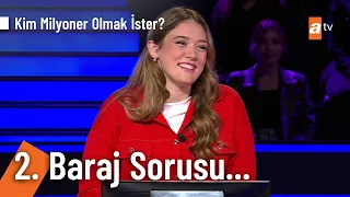 Zehra Güneş 2. baraj soruna doğru cevabı verdi - Kim Milyoner Olmak İster? 1065. Bölüm